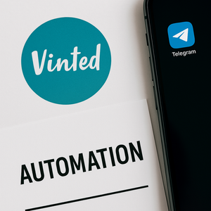 Vinted to Telegram Automation – Instant Alerts for New Listings