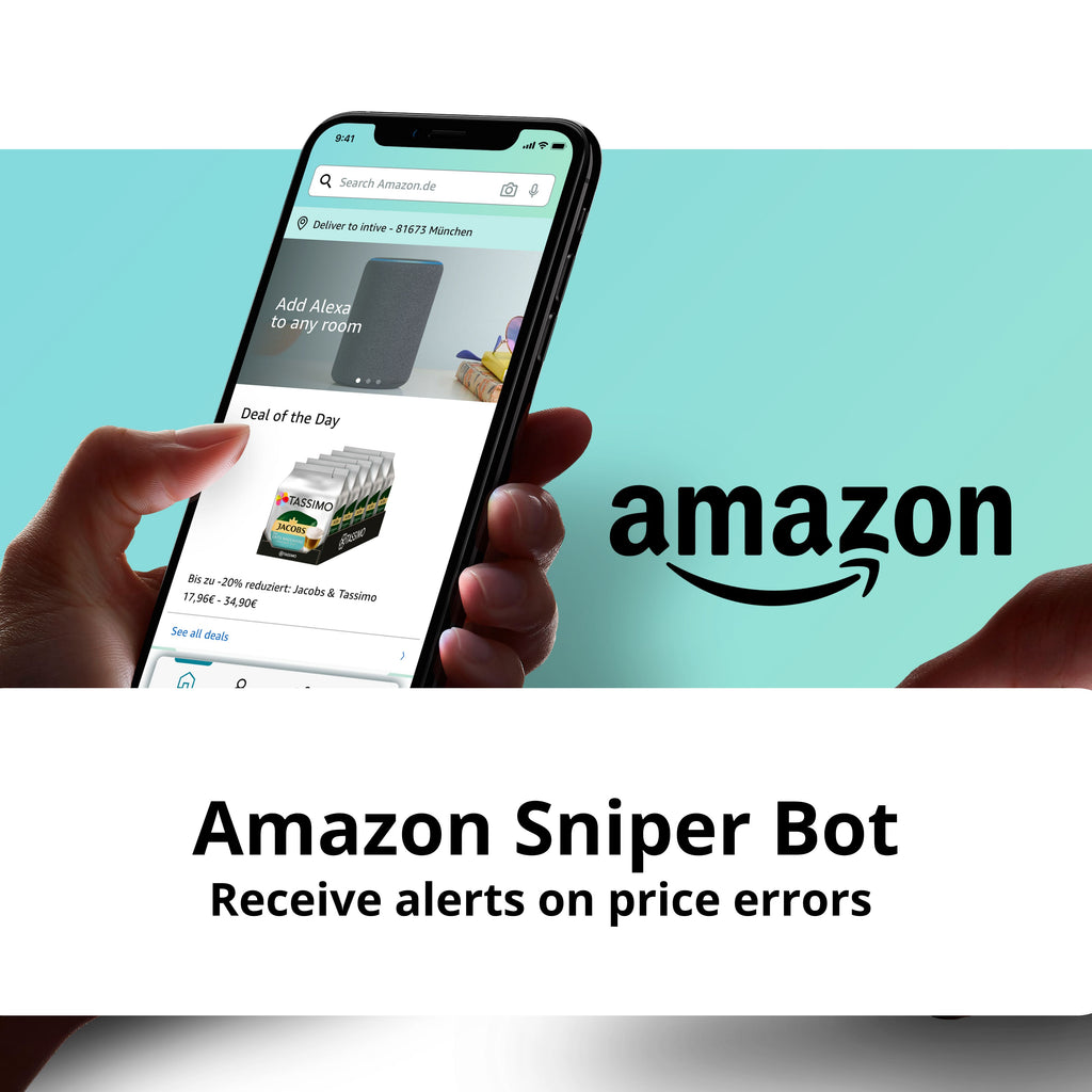 Amazon Sniper Bot - Receive alerts on price errors