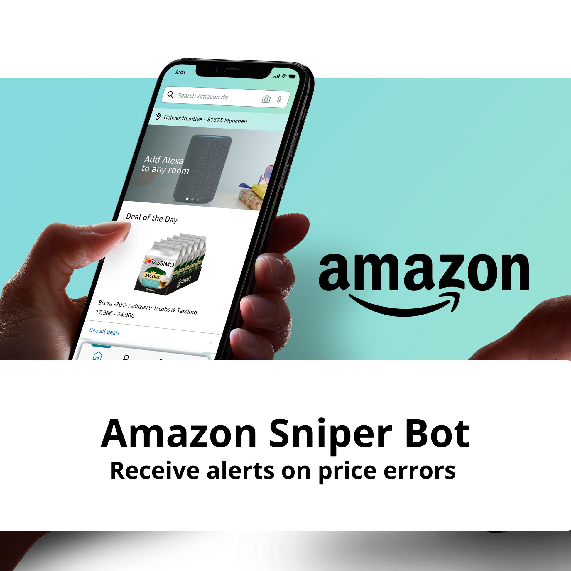 Amazon Sniper Bot - Receive alerts on price errors